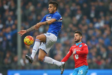 Alvarez in azione con la maglia della Sampdoria ©Getty Images