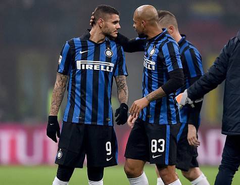 Derby, Felipe Melo 'consola' Icardi