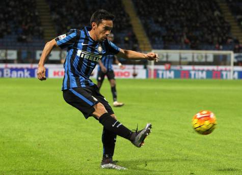 Yuto Nagatomo in azione ©Getty Images