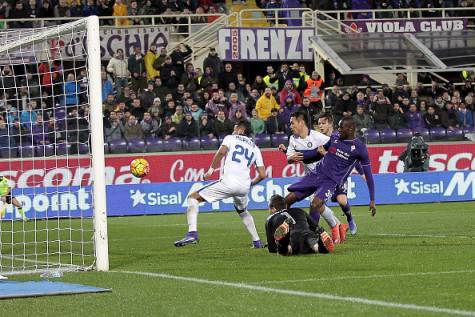 Fiorentina-Inter 2-1, Babacar segna il gol vittoria ©Getty Images