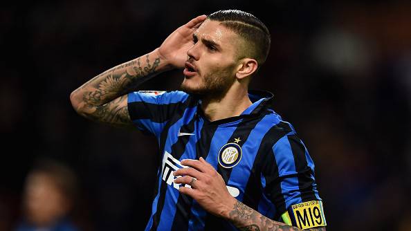 Mauro Icardi esulta dopo il gol ©Getty Images