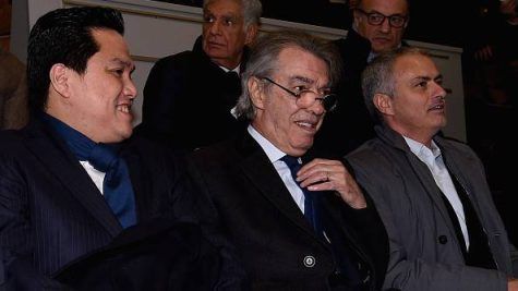 Thohir, Moratti e Mourinho a 'San Siro' per Inter-Sampdoria ©Getty Images