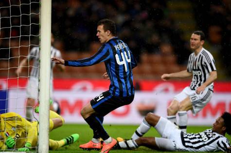 Ivan Perisic segna il 2-0 alla Juventus (Inter.it)