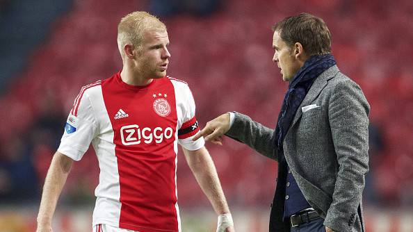 Davy Klaassene Frank de Boer ©Getty Images