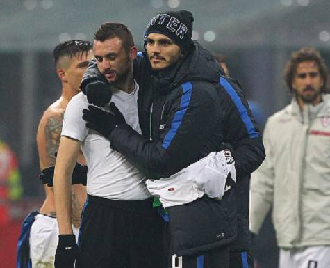 Inter, Icardi e Brozovic ©Getty Images