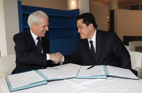 Marco Tronchetti Provera ed Erick Thohir ©Getty Images