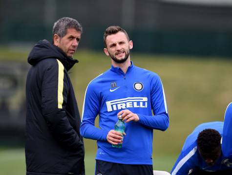 Brozovic si allena alla Pinetina ©Getty Images