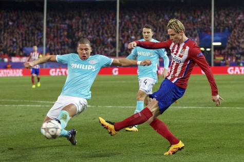 Jeffrey Bruma in Atlético Madrid-Psv ©Getty Images