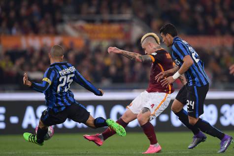 Nainggolan segna il gol dell'1-1 con l'Inter ©Getty Images