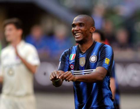 Eto'o ai tempi dell'Inter