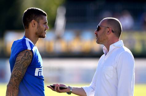 Inter, Icardi con Ausilio alla Pinetina ©Getty Images