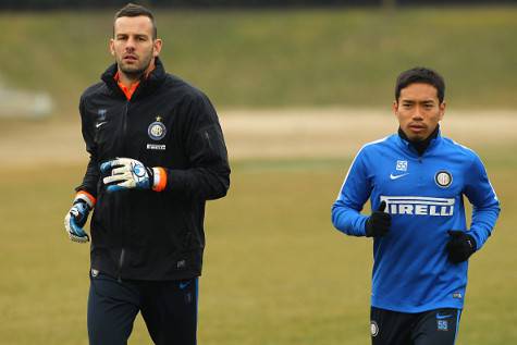 Inter, Handanovic e Nagatomo alla Pinetina ©Getty Images