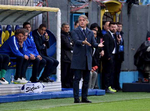 Frosinone-Inter 0-1, Roberto Mancini ©Getty Images
