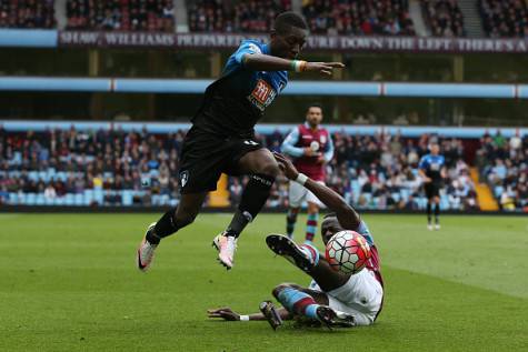 Inter, Max Gradel in azione con la maglia del Bournemouth ©Getty Images