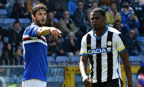 Ranocchia con la maglia della Sampdoria ©Getty Images