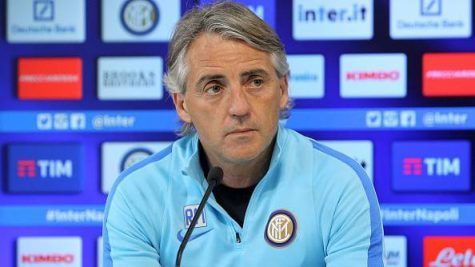 Mancini in conferenza stampa ©Getty Images