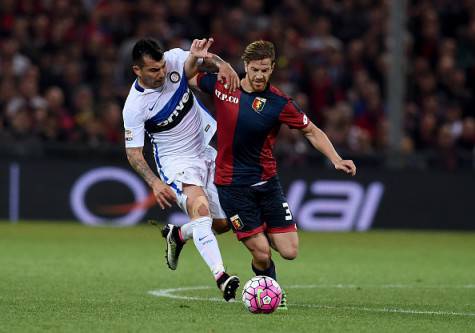 Inter, Ansaldi contro Medel al 'Ferraris' ©Getty Images