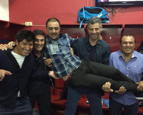 Toldo con Zamorano, Zanetti, Recoba e Sosa 