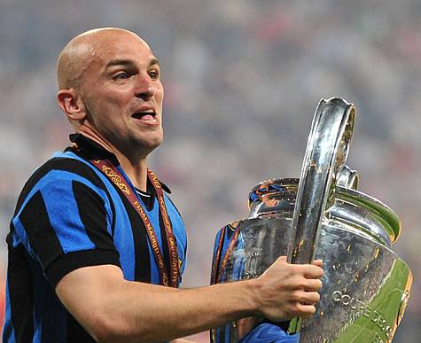 Cambiasso con la Champions a Madrid ©Getty Images