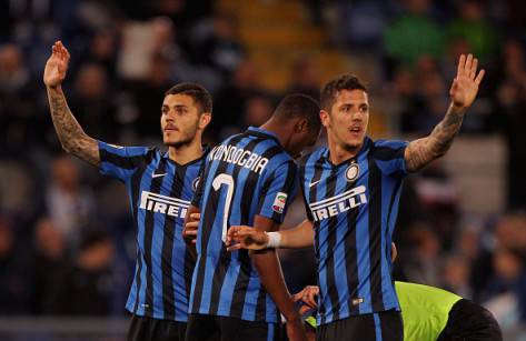 Icardi, Jovetic e Kondogbia (Getty Images)