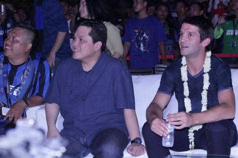 Inter, Thohir e Chivu alla festa InterClub Indonesia ©inter.it