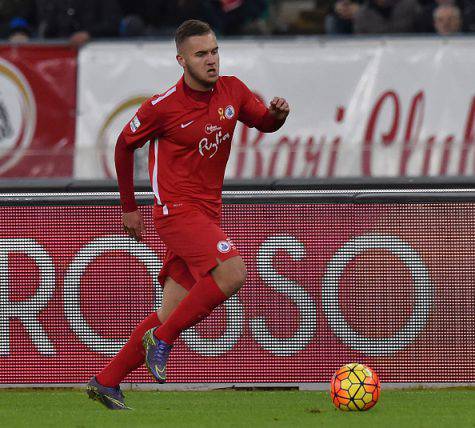 Inter, George Puscas con la maglia del Bari ©Getty Images