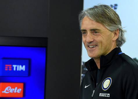 Mancini in conferenza stampa ©Getty Images