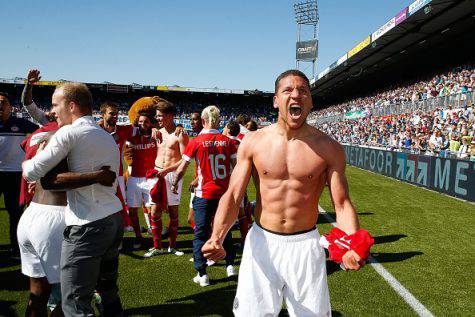 Bruma festeggia l'Eredivisie vinta col Psv ©Getty Images