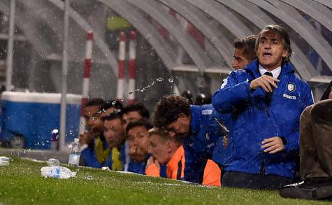 Sassuolo-Inter 3-1, Roberto Mancini ©Getty Images