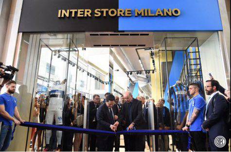 Inter, Thohir al nuovo InterStore di Milano ©inter.it