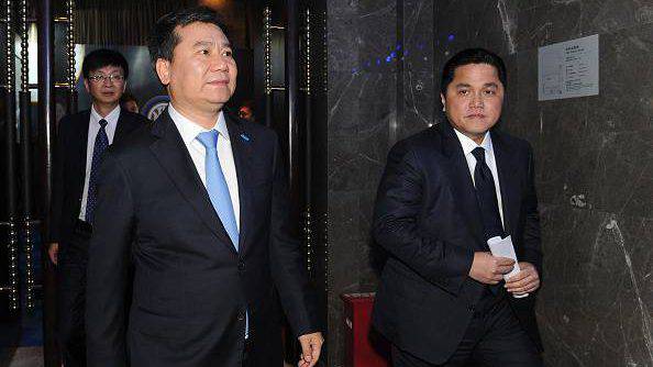 Inter, Thohir e Zhang ©Getty Images