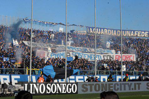 La curva dall'Atalanta (Getty Images)