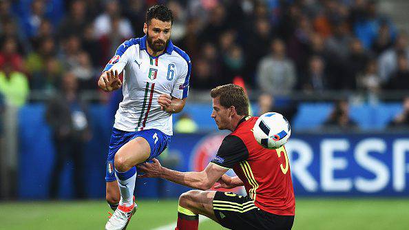 Inter, Antonio Candreva in azione ©Getty Images