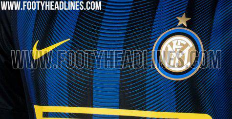 Inter, ecco la possibile maglia 2016-2017 ©footyheadlines.com