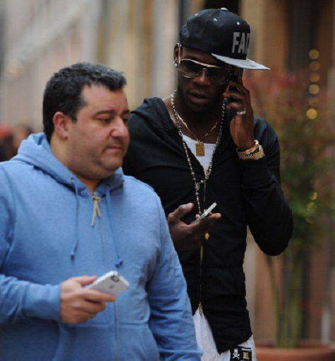 Raiola e Balotelli ©Getty Images