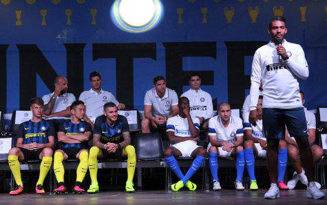 Inter, Juan Jesus sul palco di Riscone ©Getty Images