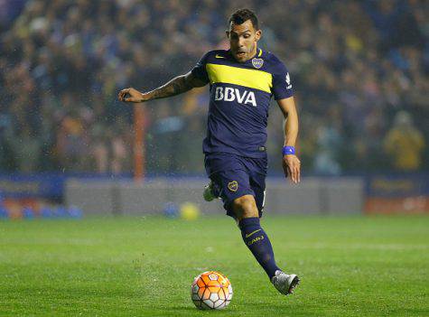 Tevez con la maglia del Boca Juniors ©Getty Images