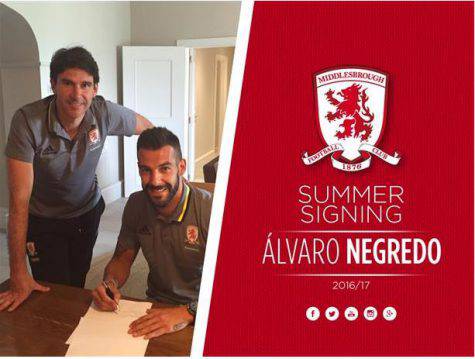 Inter, ufficiale: Negredo al Middlesbrough