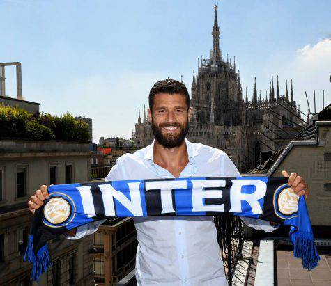 Inter, Antonio Candreva (twitter @inter)