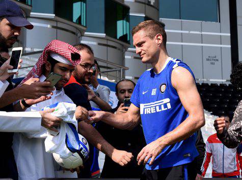 Vidic, all'Inter dal luglio 2014 al gennaio 2016 ©Getty Images
