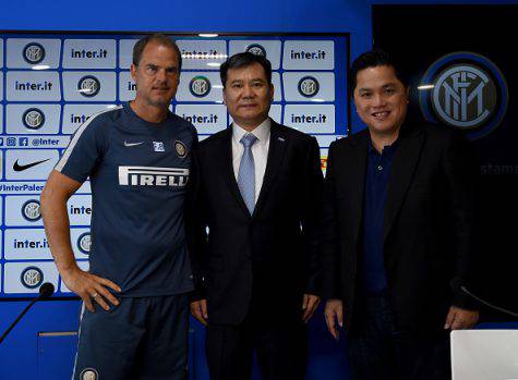 Inter, Zhang con de Boer e Thohir ©Getty Images