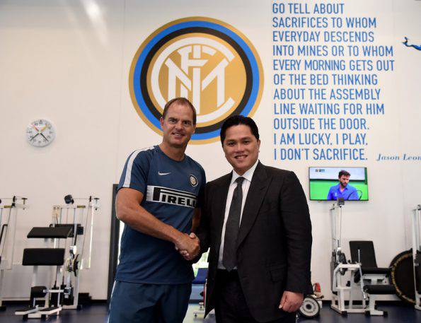 Inter, de Boer e Thohir (inter.it)