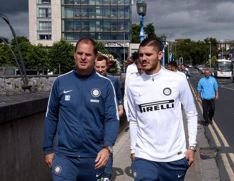 Inter, Icardi con Frank de Boer ©Getty Images