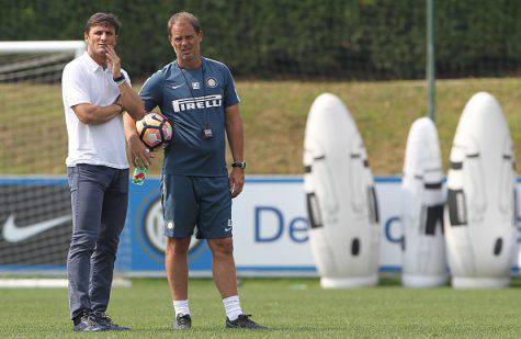 Inter, Zanetti con de Boer alla Pinetina - Getty Images