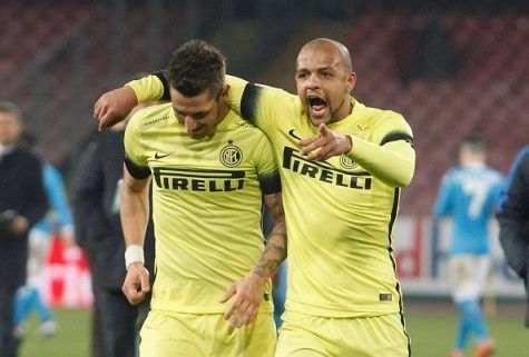 Stevan Jovetic e Felipe Melo (Getty Images)