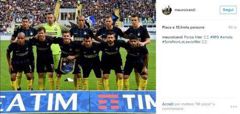 Il secondo post di Icardi su Instagram