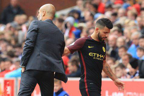 Aguero, è rottura con Guardiola? ©Getty Images