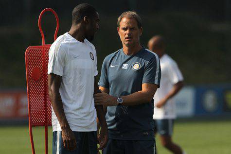 Inter, Kondogbia con de Boer alla Pinetina ©Getty Images