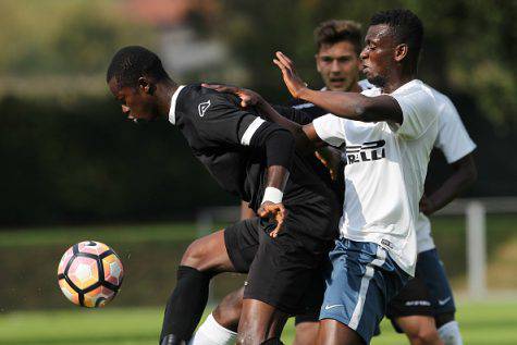 Inter-Lugano 1-0. Gnoukouri in azione ©Getty Images