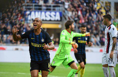 Joao Mario dopo il gol al Cagliari (Getty Images)